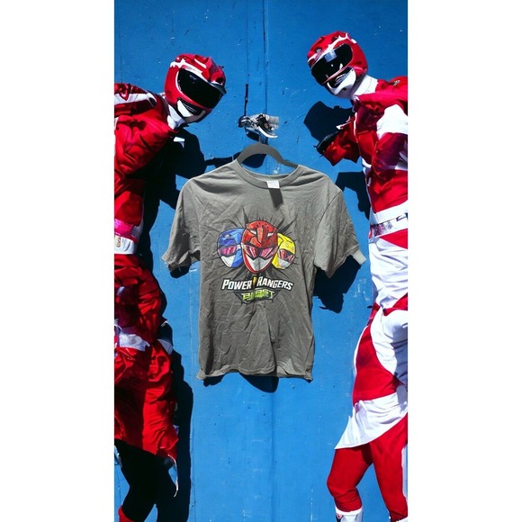 power ranger beast morpher t shirt hasbro sz sm no tags - Picture 1 of 2